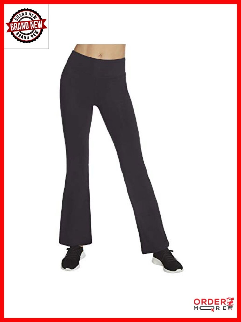 High Waisted Flare Leggings with 4-Way Stretch, Moisture-Wicking, UPF 40+